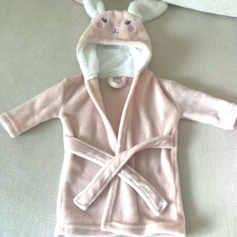 Baby girl robe